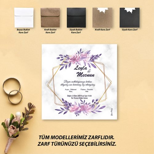 Yeni Davetiye modelleri - Otuz9 Reklam